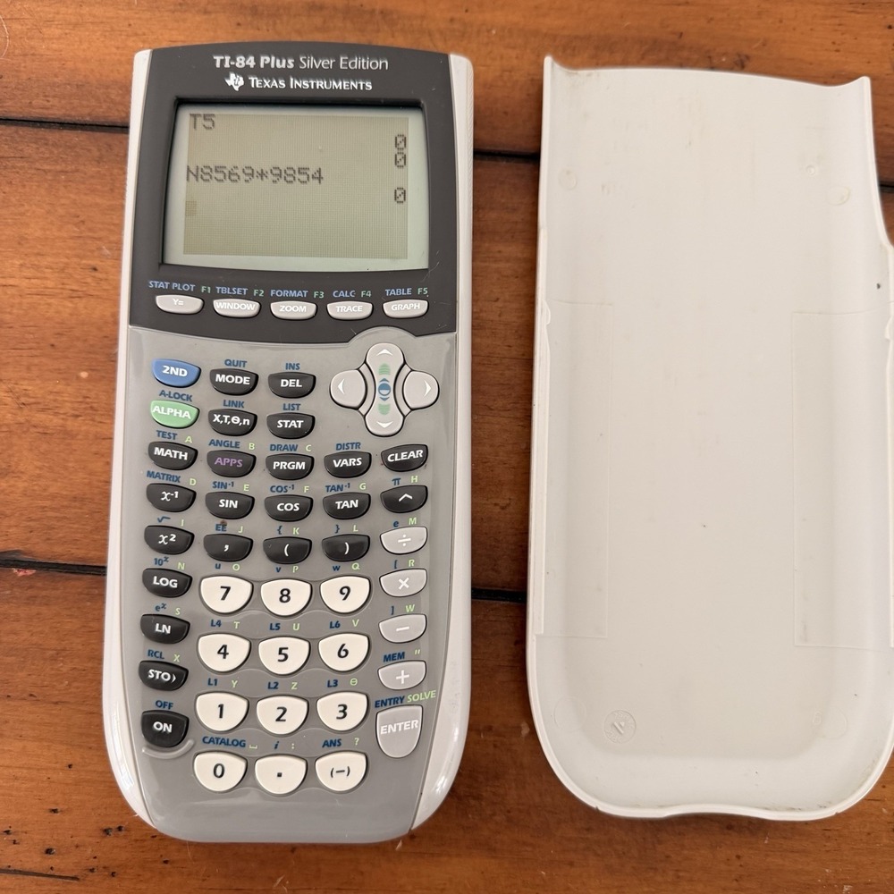 Texas Instruments TI-84 Plus Silver Edition Graphing Calculator